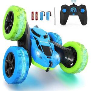 Remote Control Car for 6-12 Year Old Double Sided 360°Rotating 4WD RC Cars